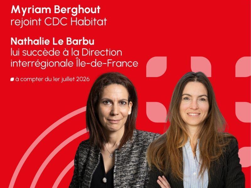 Myriam Berghout rejoint CDC Habitat