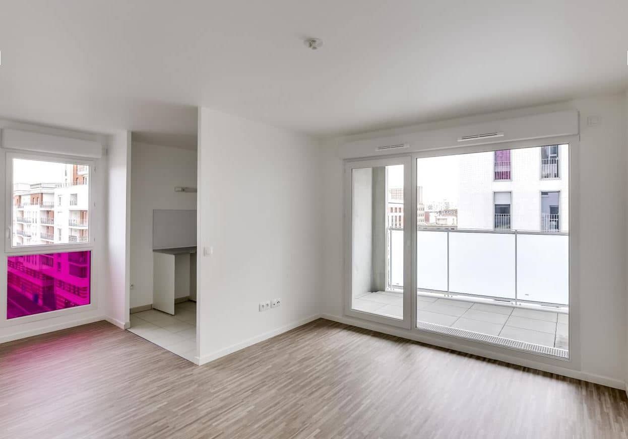 Intérieur d'un appartement de la résidence Symphonie