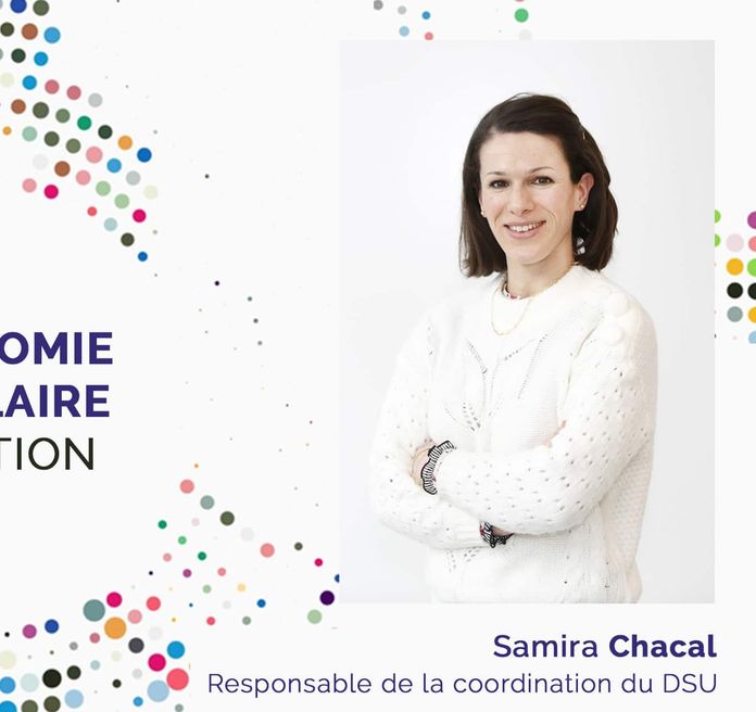 L'économie circulaire en action avec Samira Chacal, responsable de la coordination du DSU.